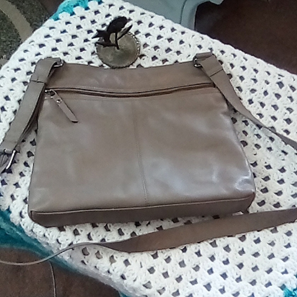 Unisex leather bag